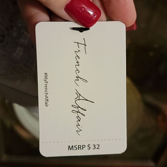 French Affair Bralette sz L - Picture 6 of 16